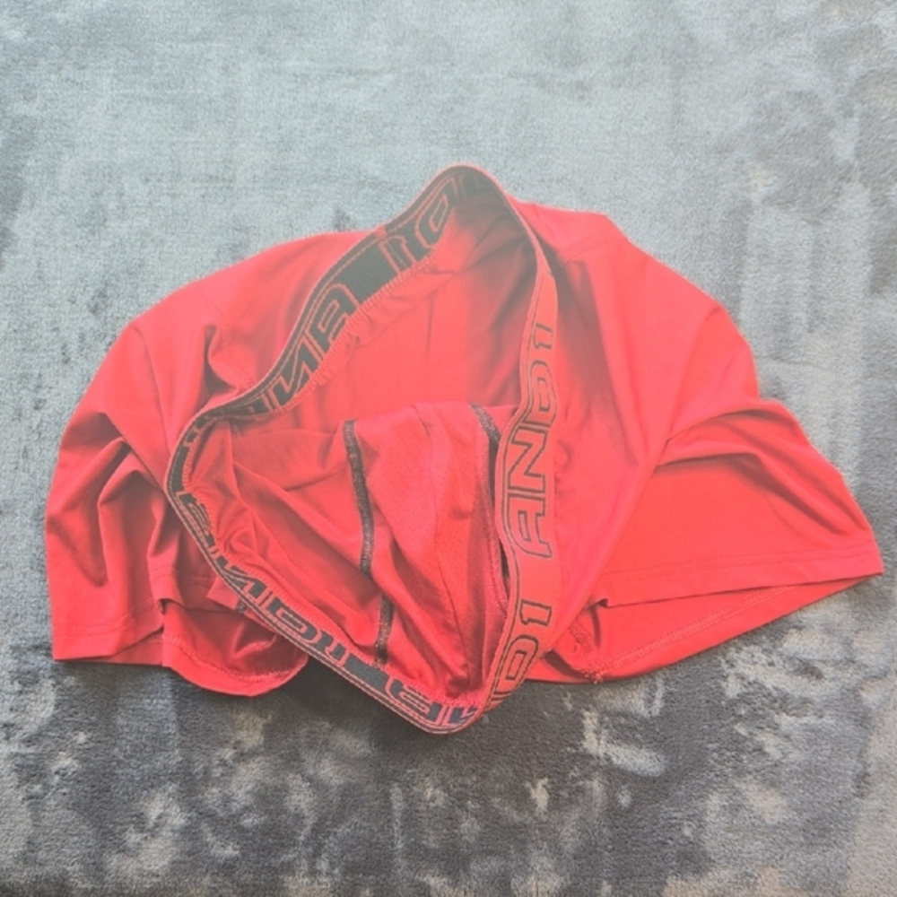 AND1 Red Athletic Boxer Briefs Elastic Waistband - Picture 4 of 5